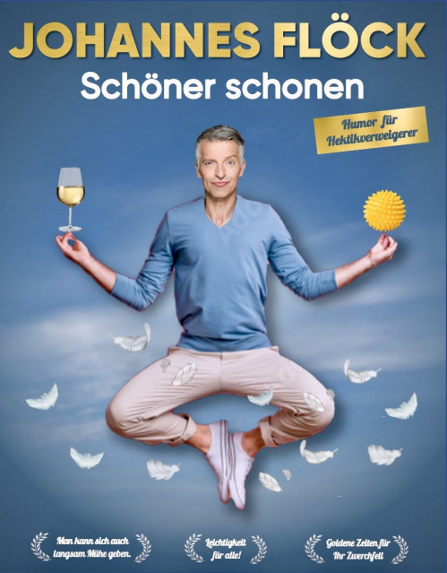 Das neue Programm ist da: Schöner Schonen - Humor für Hektikverweigerer
